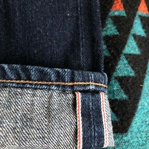 JCrew 30X30 484 Mens Denim w/Selvedge Piping